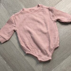 Old Navy waffle knit onesie